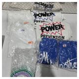 Vintage Graphic T Shirt Lot NOS New Old Stock Promo Tees KDWB Radio Minnesota Power Of Prevention Retail $200+