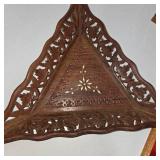 Hand Carved Wood Wall Shelf Decor Basket Religious Plaques Folk Art Home Decor Lot