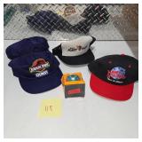Vintage Jurassic Park Ocean Hat Fleet Farm Snapback Planet Hollywood Mall America Cap Lot