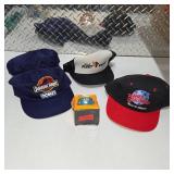 Vintage Jurassic Park Ocean Hat Fleet Farm Snapback Planet Hollywood Mall America Cap Lot