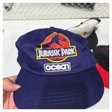 Vintage Jurassic Park Ocean Hat Fleet Farm Snapback Planet Hollywood Mall America Cap Lot