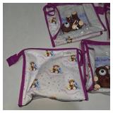 NEW Deluxe Baby Diaper Bag Lot Teddy Bear Print Travel Bags Storage Nursery Organizer Set