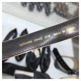 Vintage Leather Gloves Belts Women’s Shoes Loafers Canvas Sneakers Accessory Lot Mixed Sizes