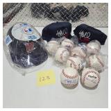 Minnesota Twins Autographed Baseball Lot Signed MLB Balls Hats Souvenir Helmet Collectibles