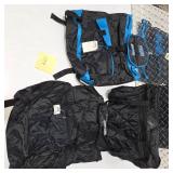 Backpack Travel Bag Lot Outdoor Hiking Daypack Duffel Bags New w/ Tags Black Blue