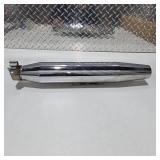 Chrome Motorcycle Exhaust Muffler Pipe Assembly Cruiser Touring Bike Harley Style