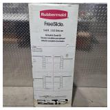 Rubbermaid FreeSlide Closet Organizer Kit Complete Adjustable Storage System New Box