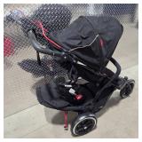 Phil & Teds Baby Stroller With Seat Insert Compact Fold Travel Stroller Infant Seat