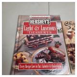 Antique Holy Bible Vintage Framed Landscape Art Chocolate Cookbooks Hershey Dessert Lot