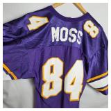 Minnesota Vikings #84 Purple Football Jersey Adult Size XL NFL Style Sewn Numbers