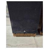 Vintage Mitsubishi SS-5000 Floor Standing Speakers Pair 3-Way Audio System