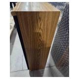 Vintage Mitsubishi SS-5000 Floor Standing Speakers Pair 3-Way Audio System