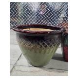 Large Decorative Ceramic Planter Pot + Modern Decorative Vase Home Decor