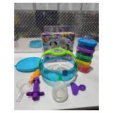 Orbeez Challenge Game Set w Water Beads Sensory Lot + Hamster Habitat Cage