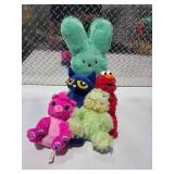 Large Plush Toy Lot – Elmo, Pete the Cat, Bunny, Bear & More Stuffed Animals Bundle