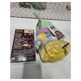 Grogu Baby Yoda Plush Star Wars Character w/ Star Trek First Contact VHS Movie Lot