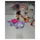 Disney Tangled Pascal Plush TY Beanie Babies Owl Frog Dog Animal Stuffed Toy Lot