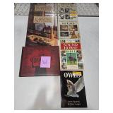 Hardcover Book Lot Dragons Mystery Puzzle Carving Patterns Cats Owls Horse Guide