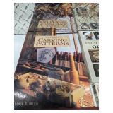 Hardcover Book Lot Dragons Mystery Puzzle Carving Patterns Cats Owls Horse Guide