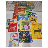 Huge Kids Books Lot Pete The Cat Horton Sesame Street Bad Guys Curious George Disney