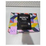 Colorful Magnetic Tiles 60 Piece STEM Building Set Creative Learning Toy