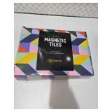 Colorful Magnetic Tiles 60 Piece STEM Building Set Creative Learning Toy