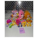 Care Bears Plush Toy Lot Large & Mini Figures Rainbow Star Vintage Style Bundle