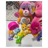 Care Bears Plush Toy Lot Large & Mini Figures Rainbow Star Vintage Style Bundle