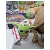 Star Wars Grogu Baby Yoda Plush Backpack Cups Light Mandalorian Disney Lot