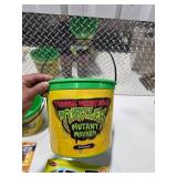 Teenage Mutant Ninja Turtles Scooby Doo Mystery Machine Buckets Cups Lot