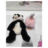 Large Plush Animal Stuffed Toy Lot Moose Horse Dog Unicorn TY Holiday Plush