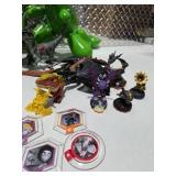 Jurassic World Dragon Figure Lot Skylanders Disney Infinity Toys Kids Mixed Bundle
