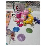 Disney Mickey Pluto Care Bears Unicorn Horse Figures Mug Kids Toy Lot