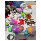 Large Kids Toy Lot Pop It Fidget Plush Unicorn Wiggles Figures Sensory Bundle