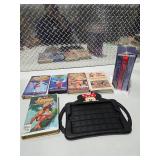 Disney VHS Movie Lot Tarzan Sing Along Classics Mickey Mouse w Minnie Tablet