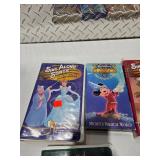 Disney VHS Movie Lot Tarzan Sing Along Classics Mickey Mouse w Minnie Tablet