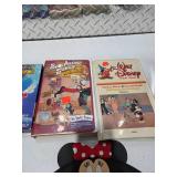 Disney VHS Movie Lot Tarzan Sing Along Classics Mickey Mouse w Minnie Tablet