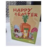 Easter Bunny Decor Figurine Lot Farmhouse Rabbits Spring Decorations Dog Figure