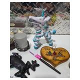 Cat Lover Gift Lot Owl Mug Pet Harness Decor Keychains Accessories Bundle