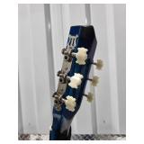 Full Size Acoustic Guitar Blue Burst w Gig Bag Beginner Student Starter