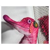 Giant Pink Seahorse Plush Oversized Body Pillow Stuffed Animal 3+ Ft