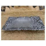 Arthur Court 1996 Grape Pattern Aluminum Serving Tray (12" x 6