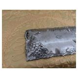 Arthur Court 1996 Grape Pattern Aluminum Serving Tray (12" x 6