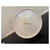 Vintage Georges Briad White Ice Bucket