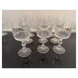 Schott-Zwiesel Tango Pattern Cut Crystal Wine Glasses (Qty 9)