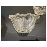 Stunning Glass Ice Cream Dishes (Qty 12)