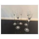 Vintage Sherry Glasses (Qty 5)