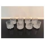 Beautiful Rocks Glasses 3.5" (Qty 8)