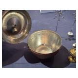 Eclectic Lot of Miscellaneous Collectibles: Bronze Apple, Snowflakes Sticks, Angel Ornament, Indian Eyeliner Applier