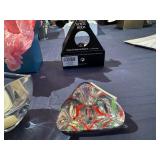 Candle Holders/Votives: Kosta Boda "Piece of Cake" Candlestick Holder, Orrefors Sweden Votive and Glass Votive